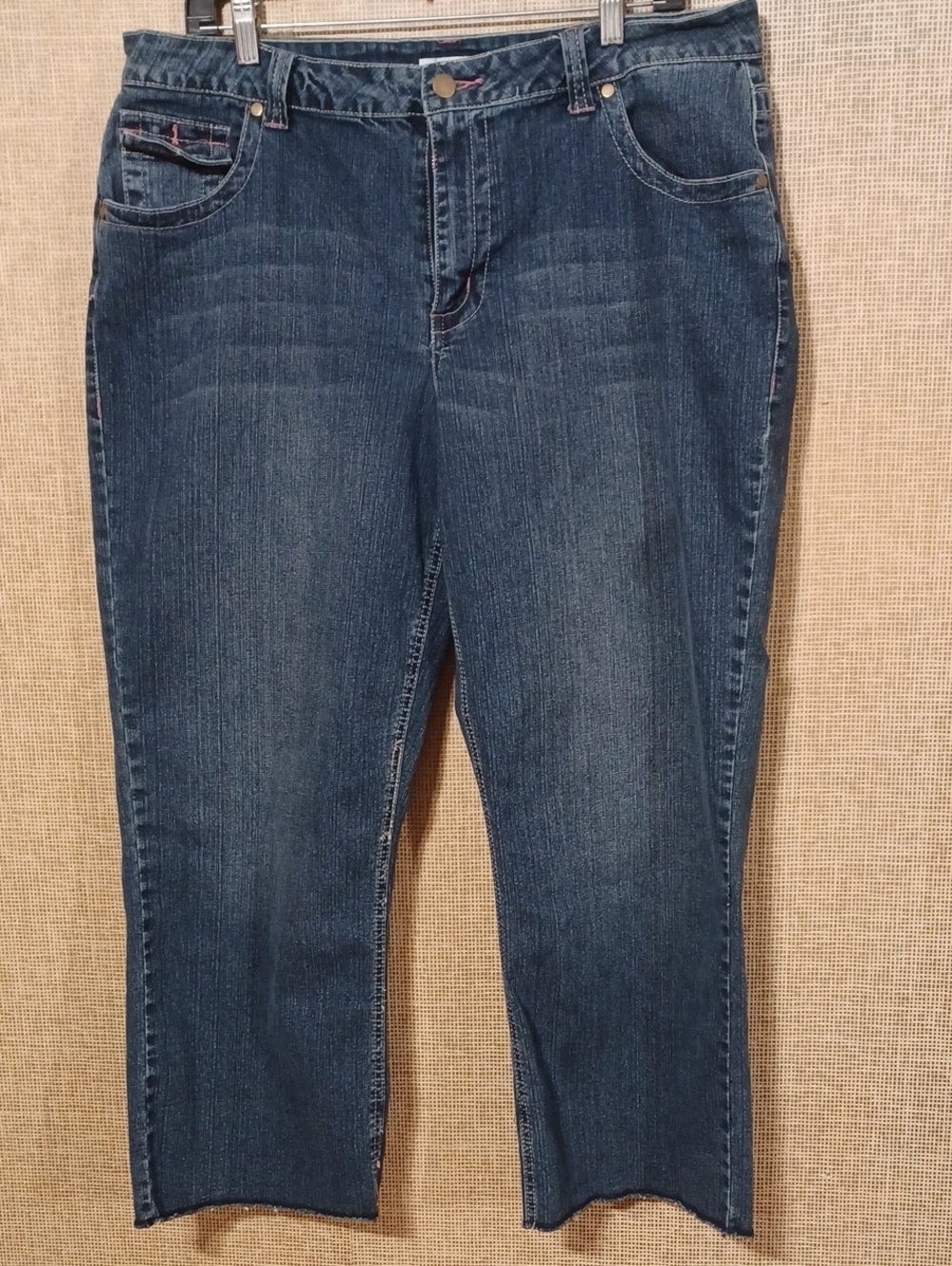 Cato Dark Blue Cropped Jeans - Mid Rise Slim Ankle